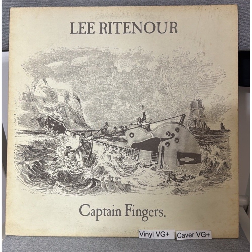 Lee Ritenour Captain Fingers 1977 Epic Vinyl LP, PE 34426 Has Shrink
